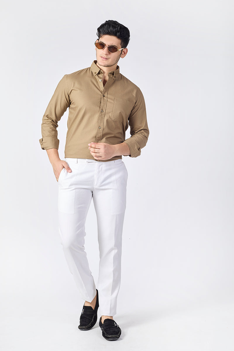 Core Lab Oxford Slim Fit Caual Shirt -