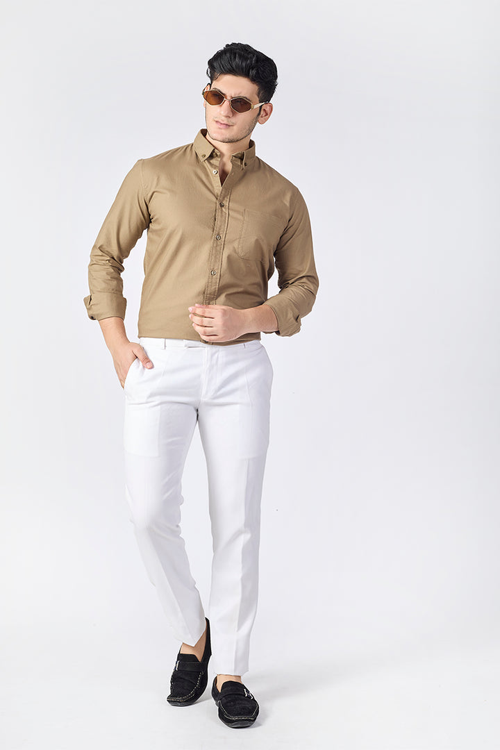 Core Lab Oxford Slim Fit Caual Shirt -